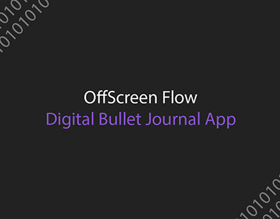 Digital Bullet Journal App