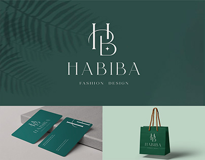 HABIBA FASHION DESIGN LOGO DESIGN
