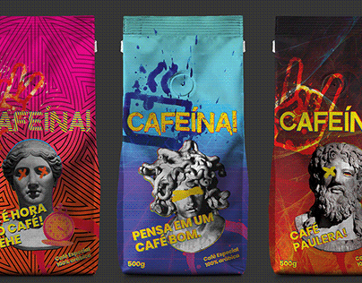 Cafeína! - A Vaporwave Coffee Brand