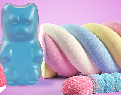 Gummy Candy 3D - CGI