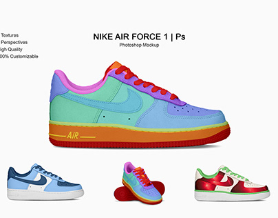 Nike Air Force 1 | Photoshop Mockup