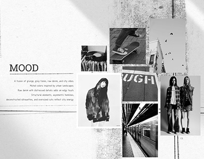Moodboard for Apparel Collection