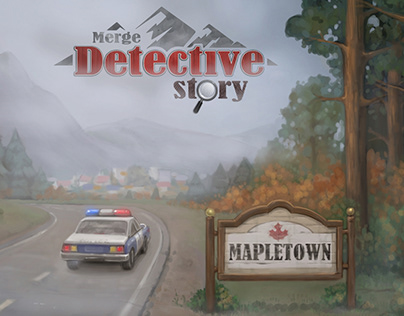 Merge Detective Story (Characters, Comic, Lead Work)