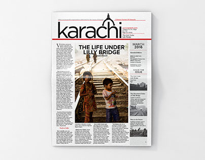 Newspaper Layout Design - Karachi