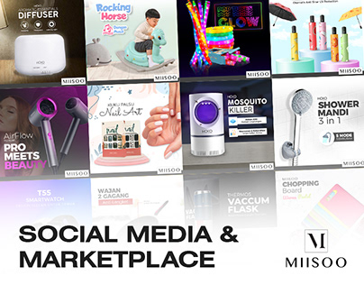 Social Media & Marketplace E-commerce Design | MIISOO