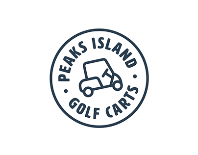 Website & Logo - Peaks Island Golf Carts