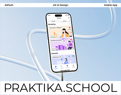 Мобильное приложение для онлайн школы