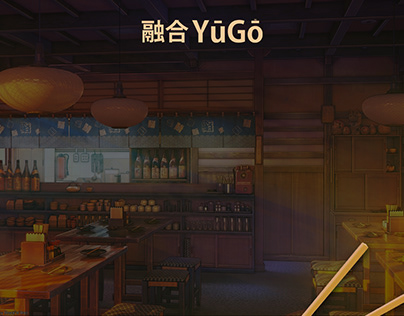 YuGo - Ramen Restaurant Brand Identity (Concept)