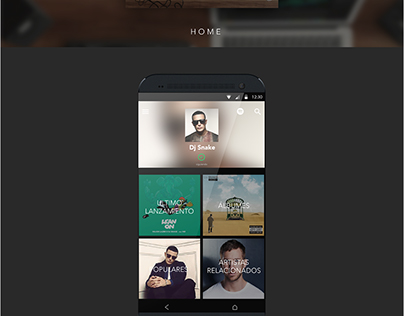 Spotify app - Diseño Multimedios