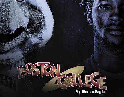 Boston College Space Jam Posters