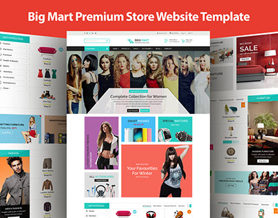 Big Mart - Creative E-Commerce Store Template