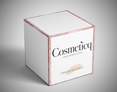 Cosmeticq Package Branding.