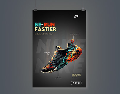 Shoe ad design \ new shoe launch ad