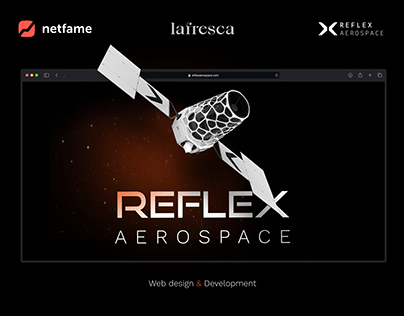 Design website for "Reflex Aerospace"