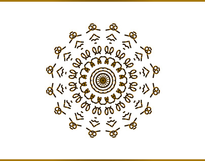 Mandala Gold Gradation