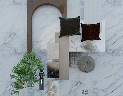 Project thumbnail - MOOD BOARD FOR LIVING ROOM