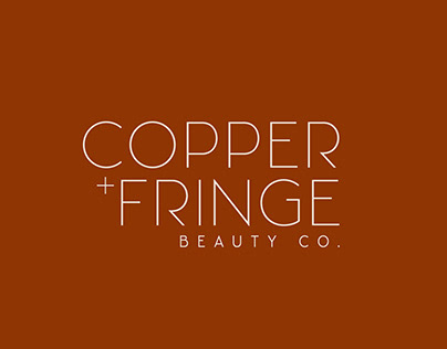 Copper + Fringe Salon Branding Design