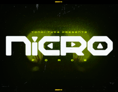 Nicro Force | Free Font