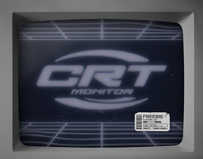 CRT Monitor Mockup