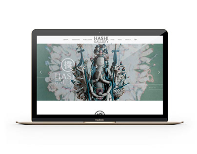 Hashi Gallery - Diseño Web