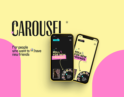 Chat-Roulette Carousel / Mobile App