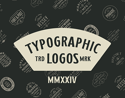 Typographic Logos & Badges