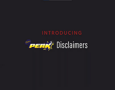 Perk Disclaimers