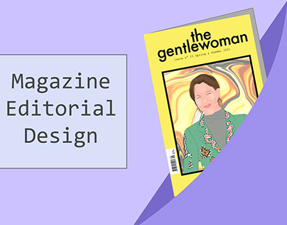 Magazine Editorial Design - The Gentlewoman Magazine