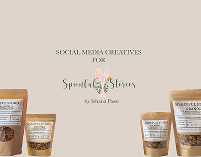 Social Media Creatives For Spoonful Stories