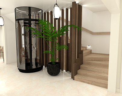 Layan Compound- Villa - Entrance and living Space