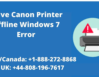 Solve Canon Printer Offline Windows 7 Error