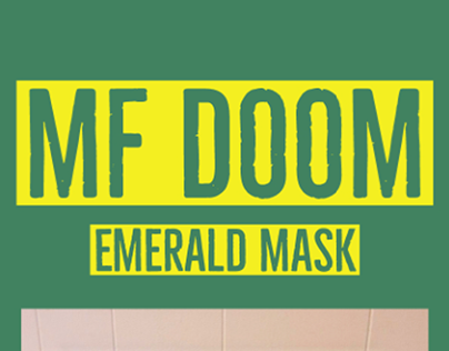MF DOOM emerald mask