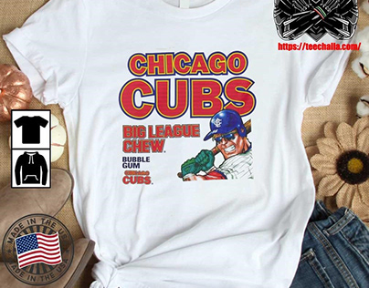 Chicago Cubs Big League Chew Bubble Gum T-shirt