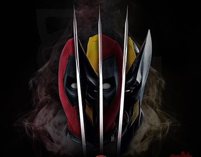 Deadpool 3 movie poster design
