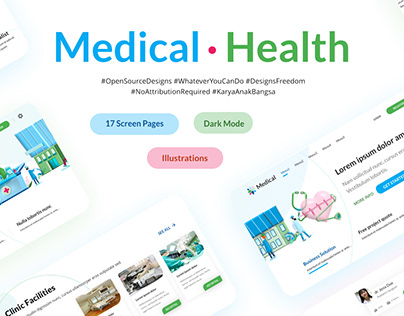 FREEBIE Medical Landing Page HTML Template