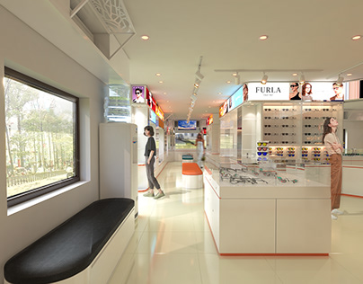Sunglass Store Interior 2023