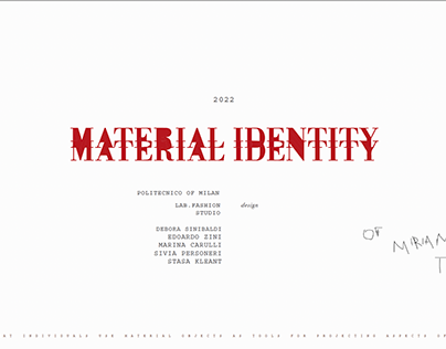 MATERIAL IDENTITY