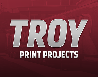 Troy Athletics Print Projects