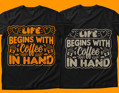coffee t-shirt design