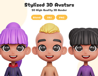 Stylized 3D Avatars
