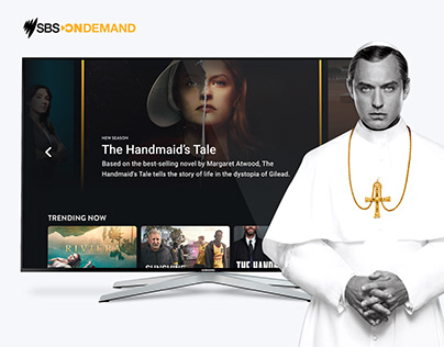 SBS OnDemand Smart TV App Redesign