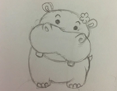Hippo Sketch