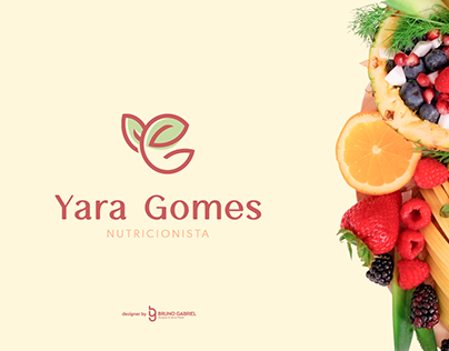 Logotipo e IDV Yara Gomes - Nutricionista