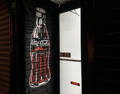 Coke Bottle - Mural