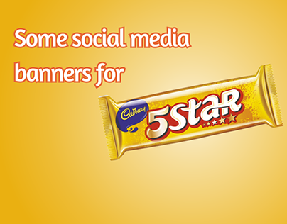 Cadbury 5Star Social media banner