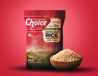 Choice Rice package Creative