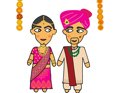 Indian Wedding Character Creation