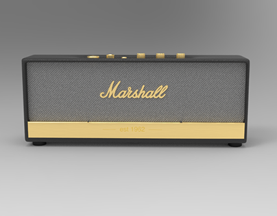 Marshall Speaker | 3D Model | Level 3 Project
