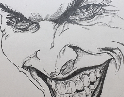 Joker Pencil Art