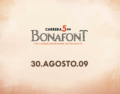 Bonafont - Carrera 5K
